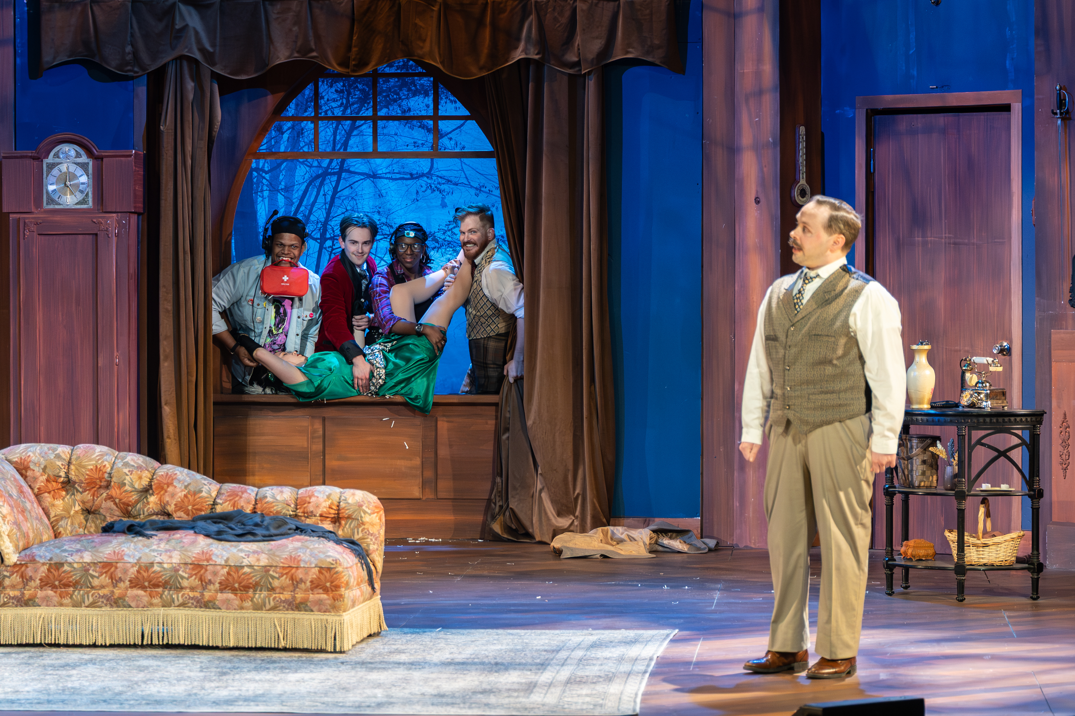 The Play That Goes Wrong production photo
